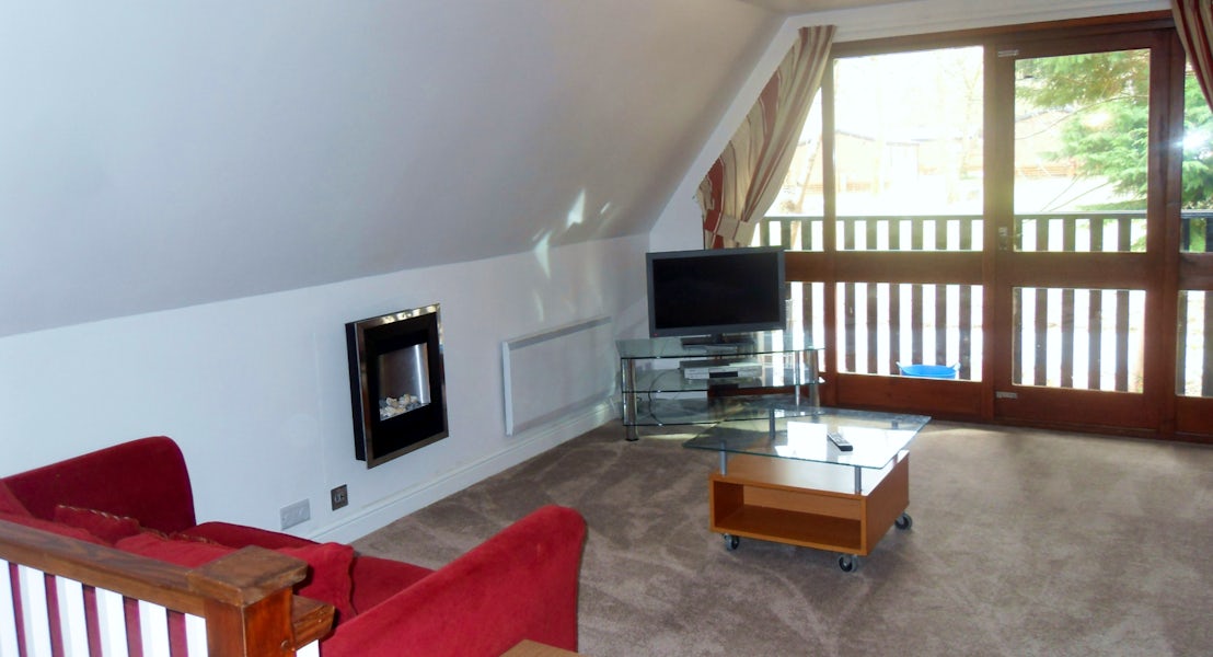 Upstairs Living Room | 4 Bed Gold Lodge