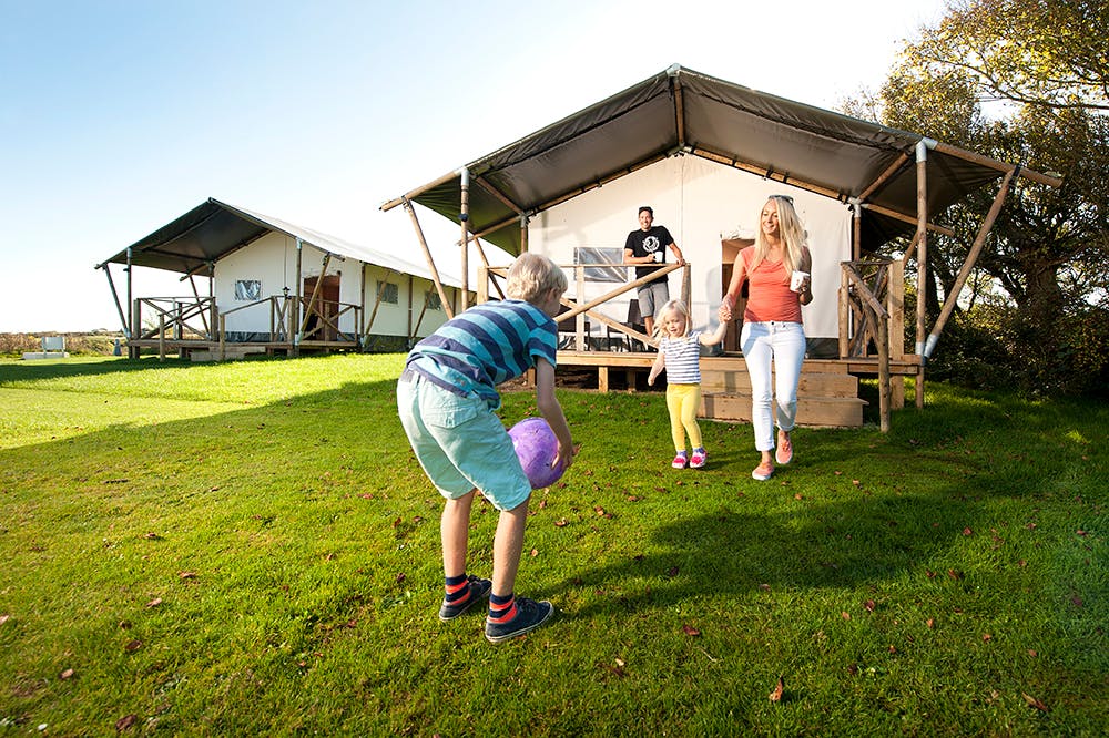 Safari Tent Glamping | Widemouth Bay Caravan Park