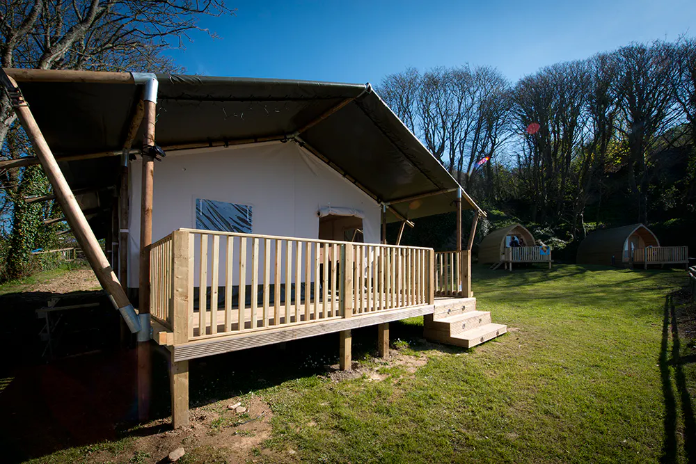 Safari Tent Deck