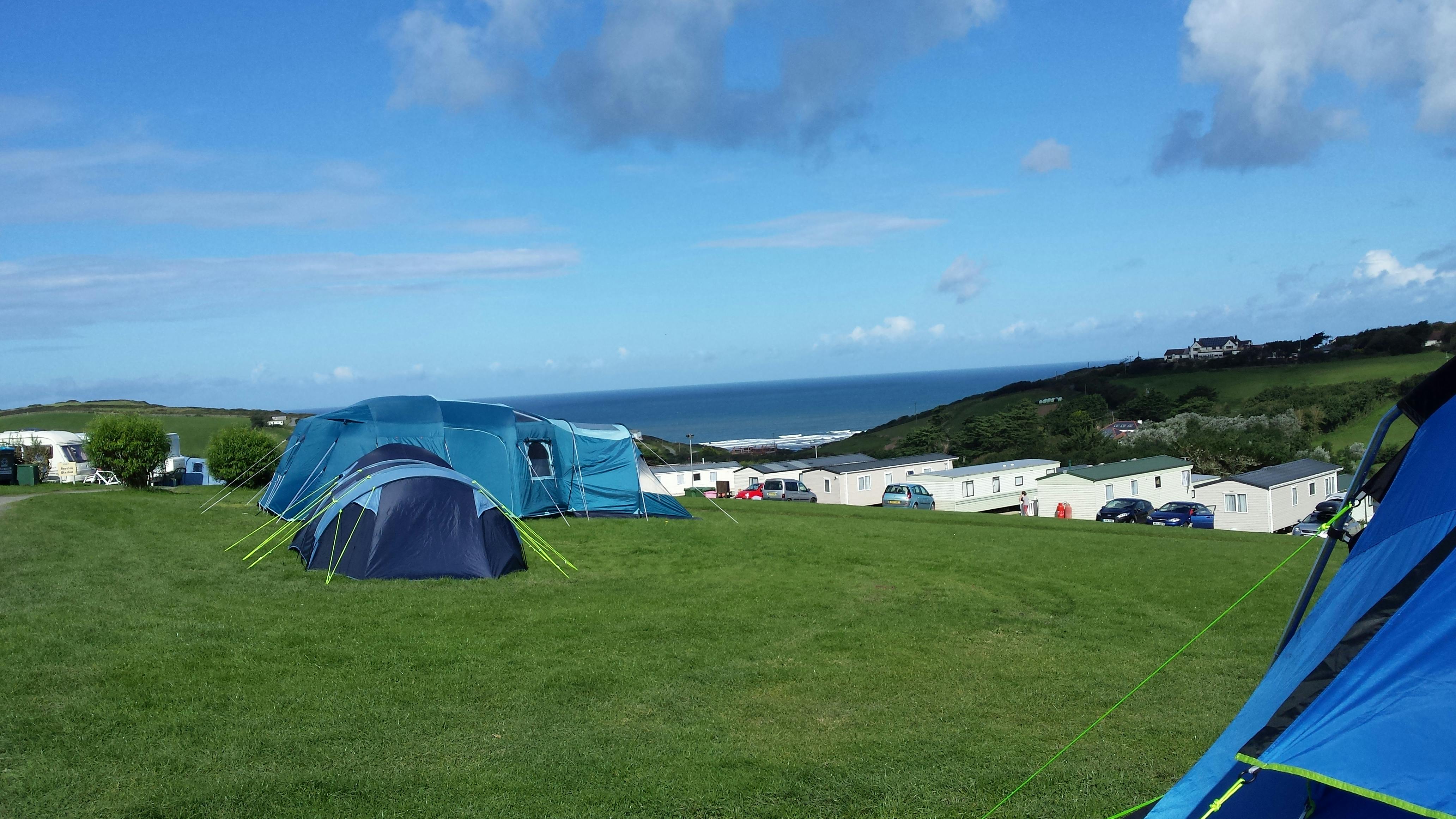 Non Electric Camping Pitches | Widemouth Bay