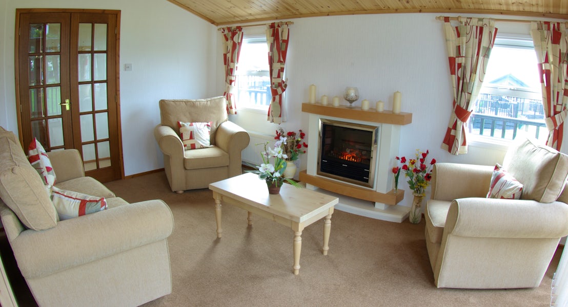 Living Area | 3 Bed Silver Lodge