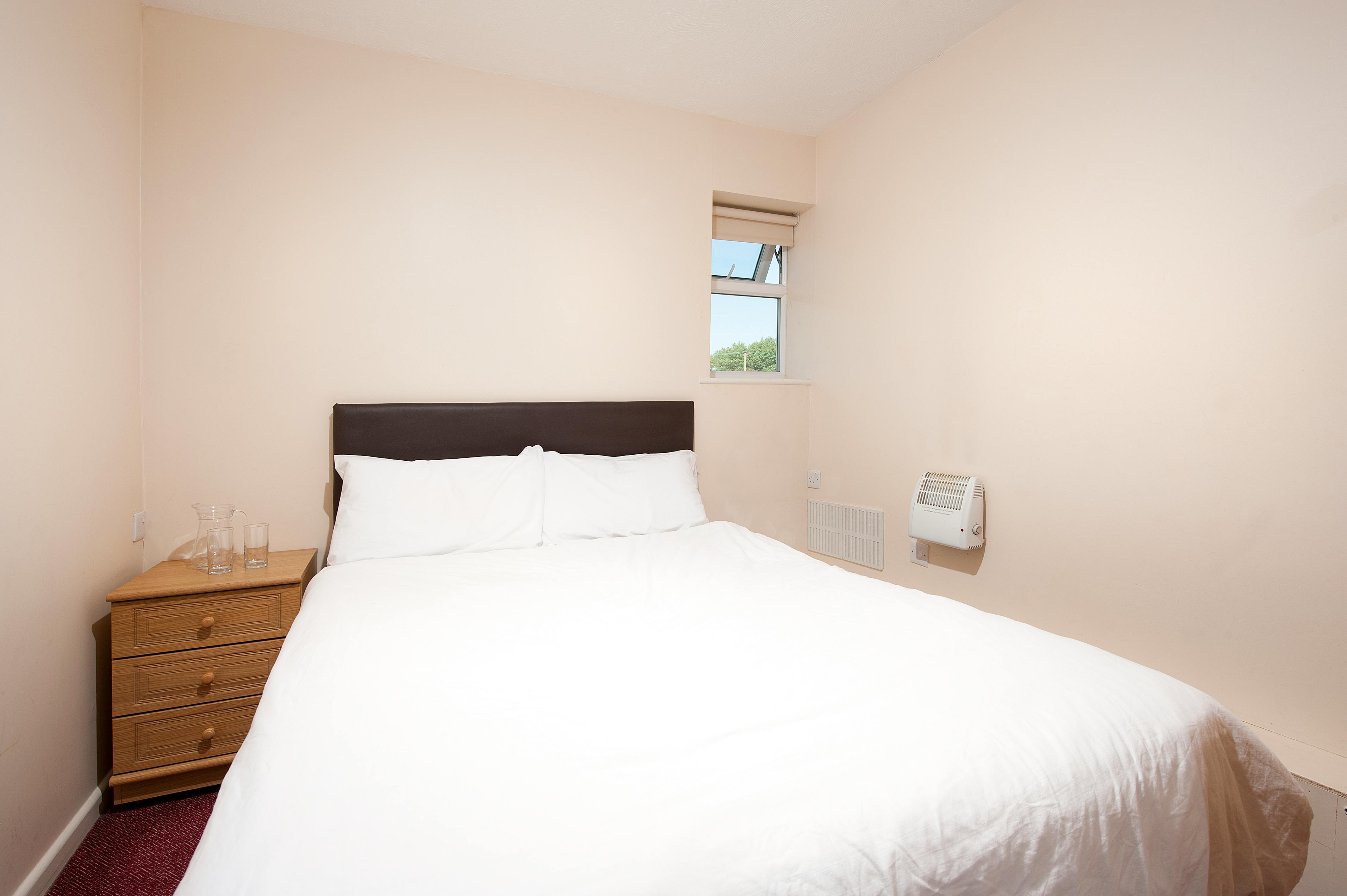 silver chalet bedroom