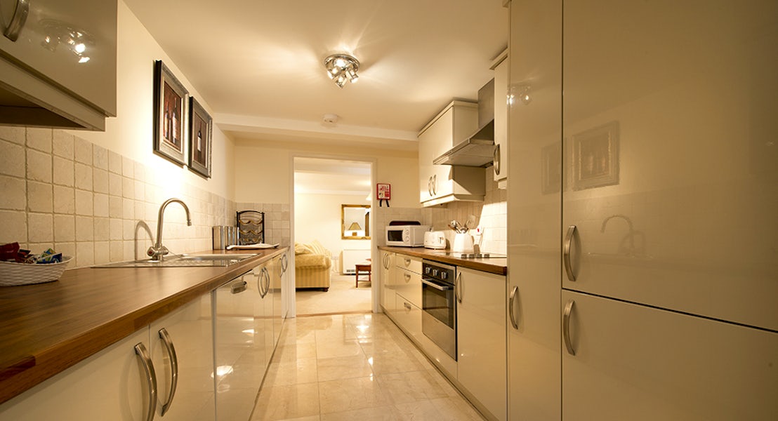 Luxury apartment kitchen