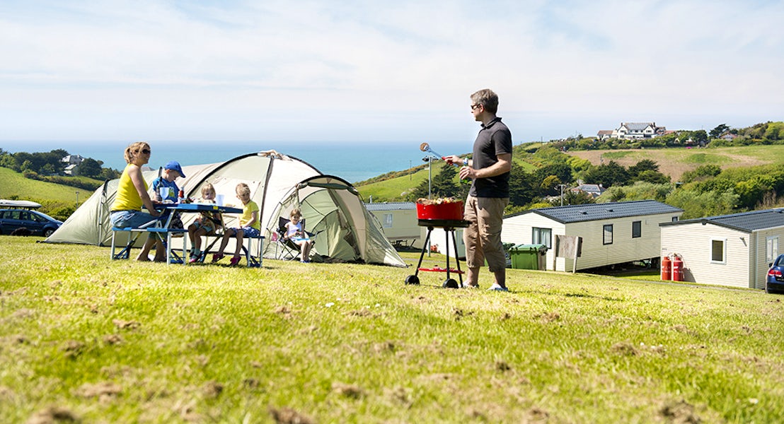 Family camping