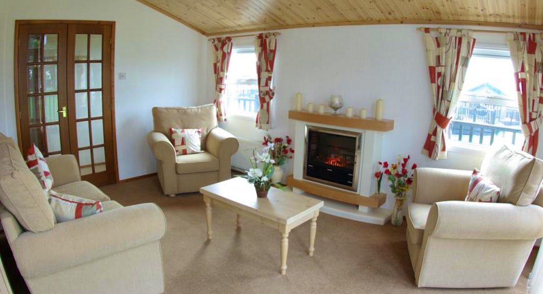 Living Area | 3 Bed Silver Lodge