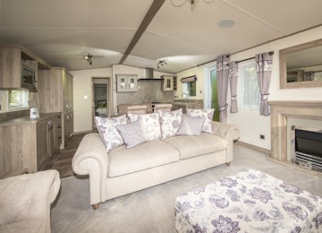 Lounge platinum plus ¦ Luxury Caravan St Ives, Cornwall