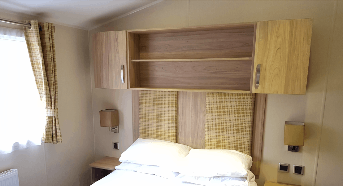 Double bedroom ¦ 2 Bed Gold Caravan Lodge Pet