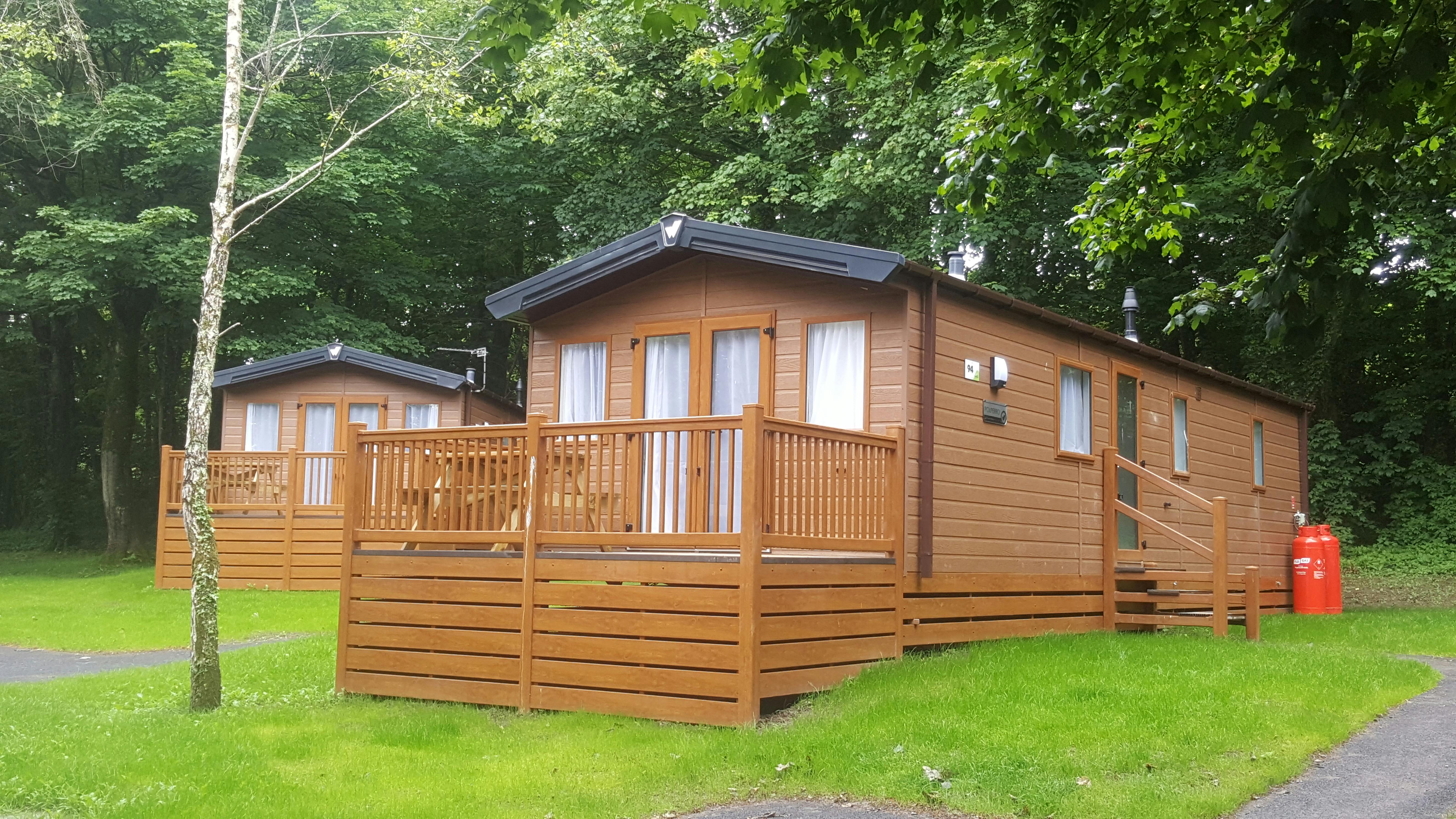 3 bedroom silver caravan lodge