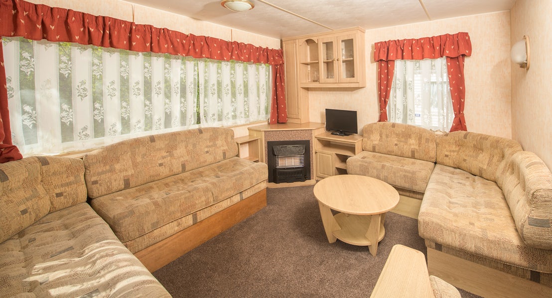 Living room ¦ 2 bed value caravan