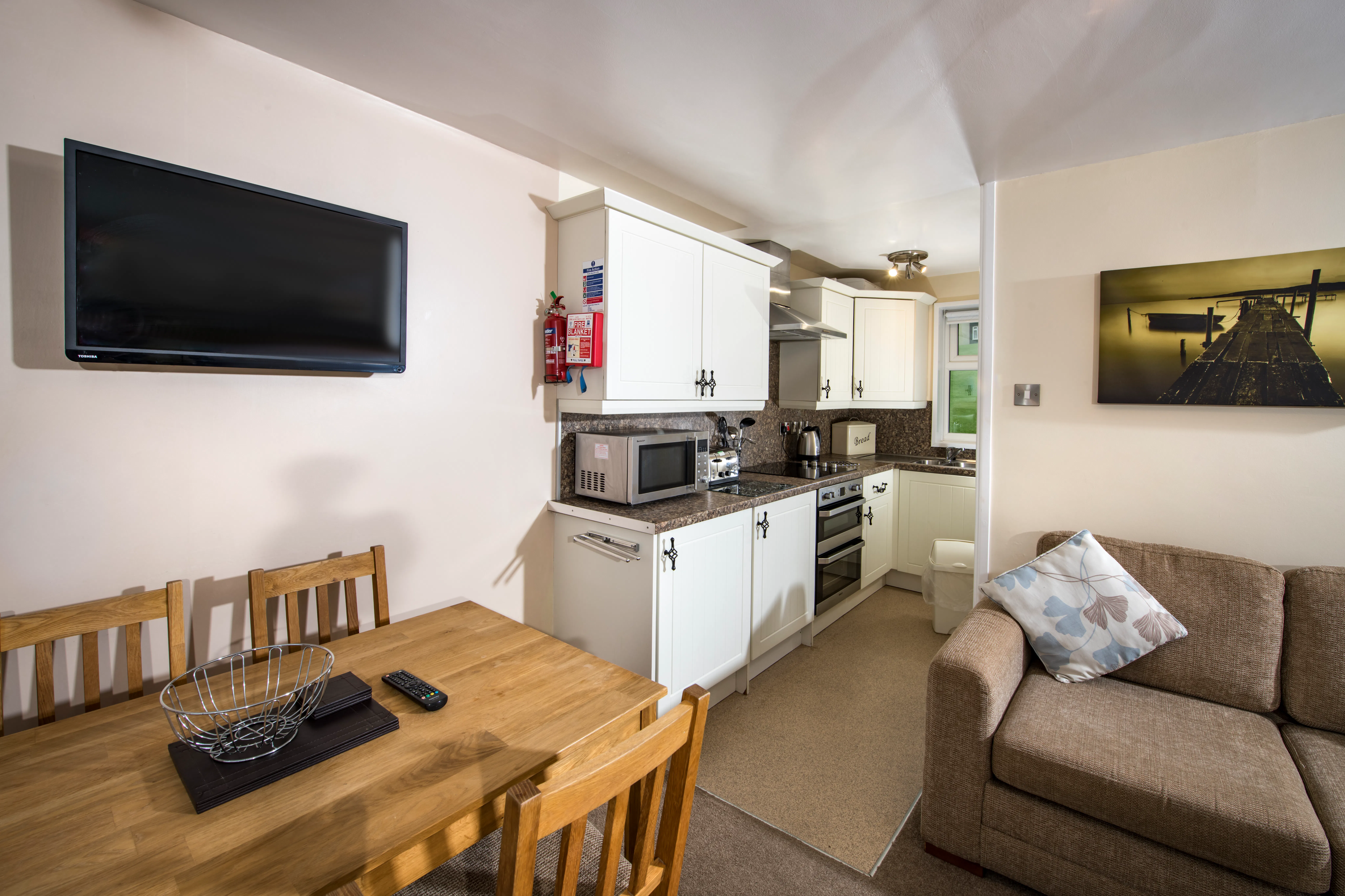 Silver Apartment Dining Area