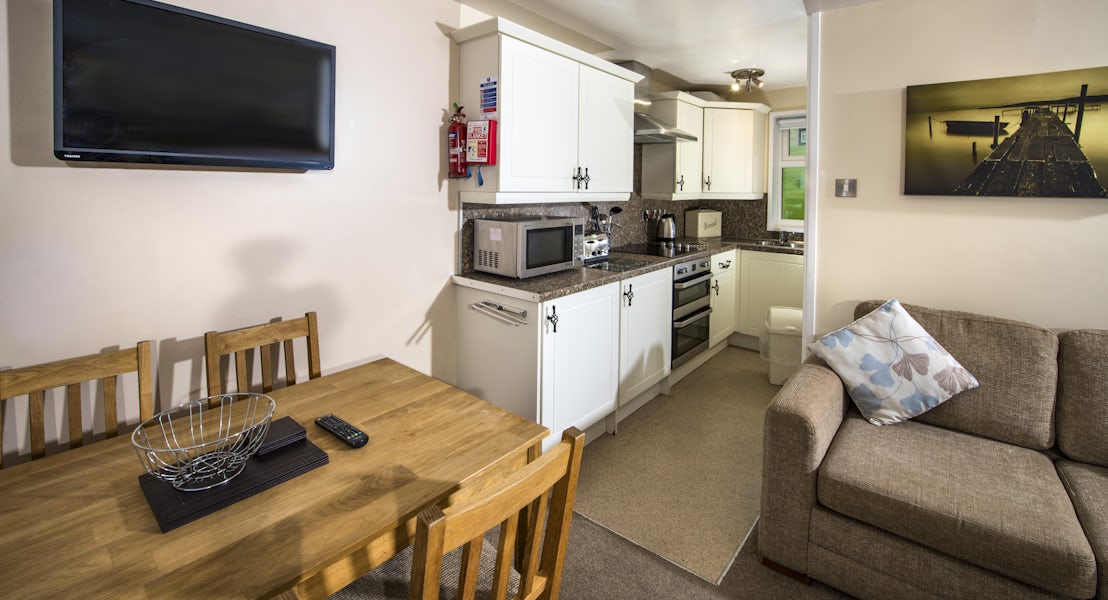 Silver Apartment Dining Area