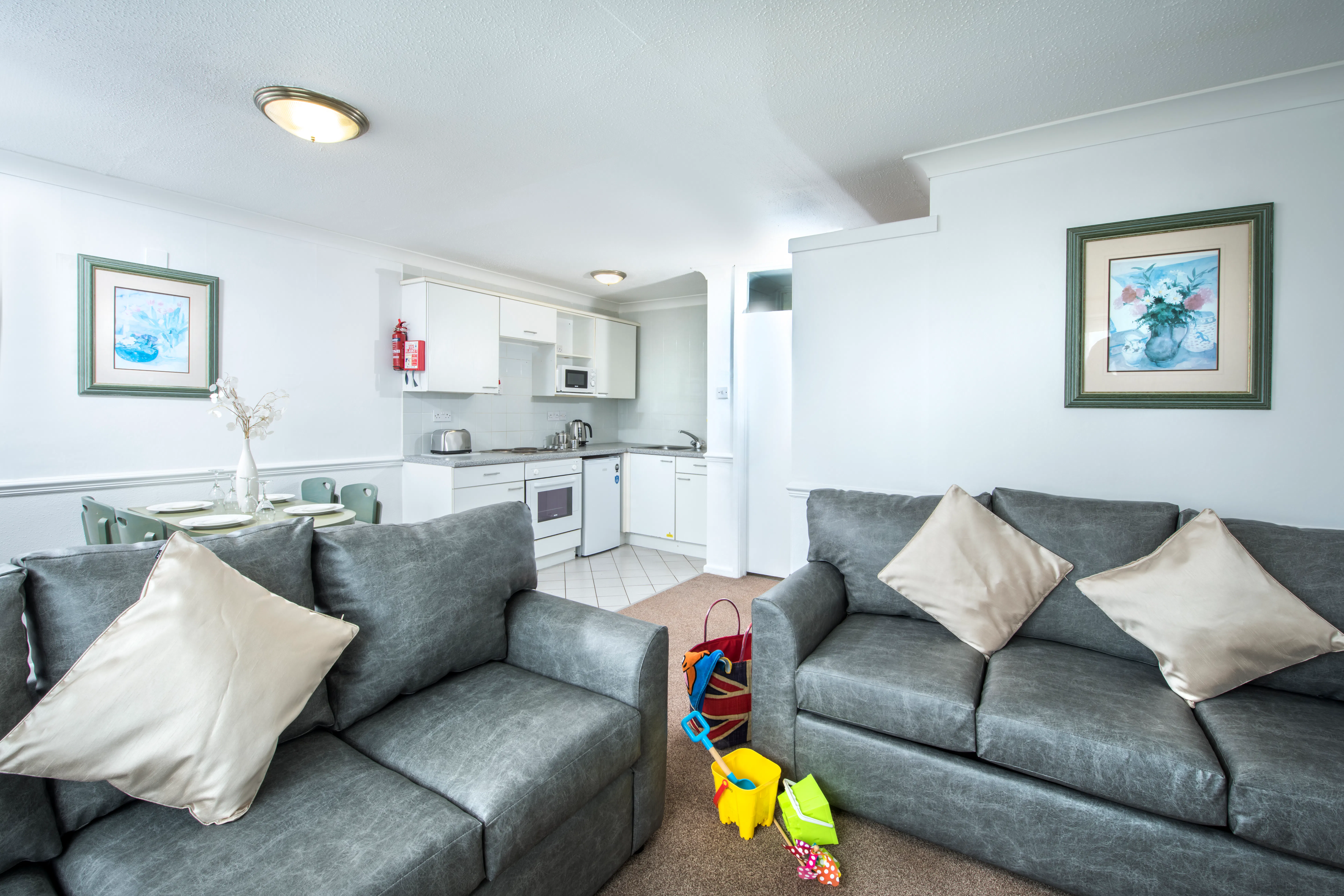 Living Area | 2 Bed Bronze Chalet