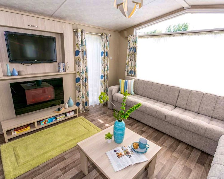 Living room ¦ 3 Bed Silver Plus Caravan