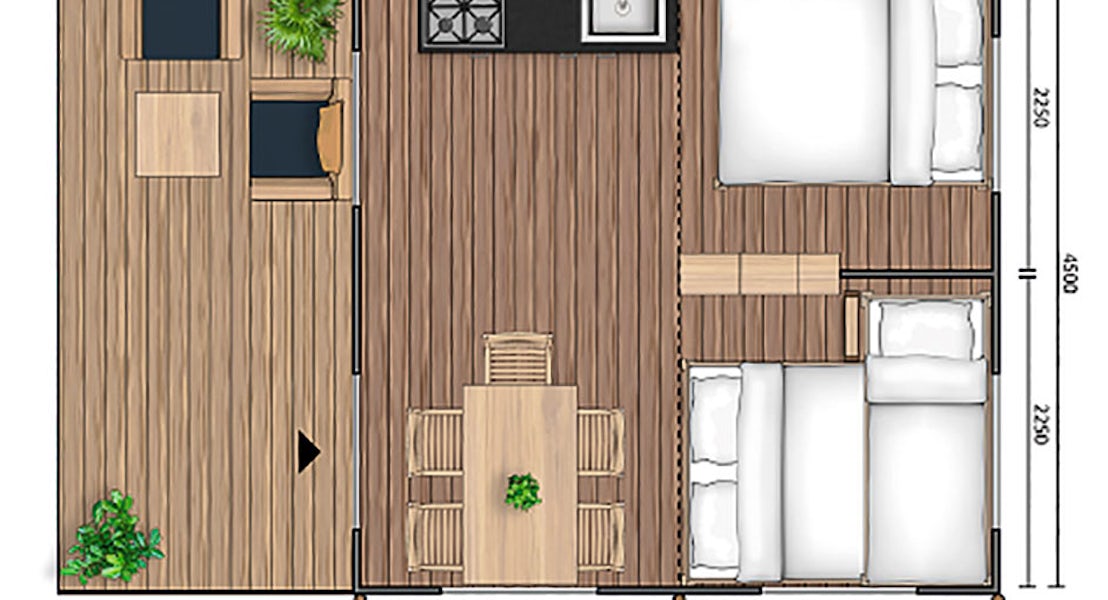 Floor plan ¦ Safari Tent 5