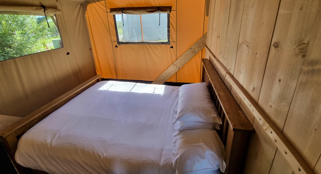 Double bedroom ¦ Safari Tent 6