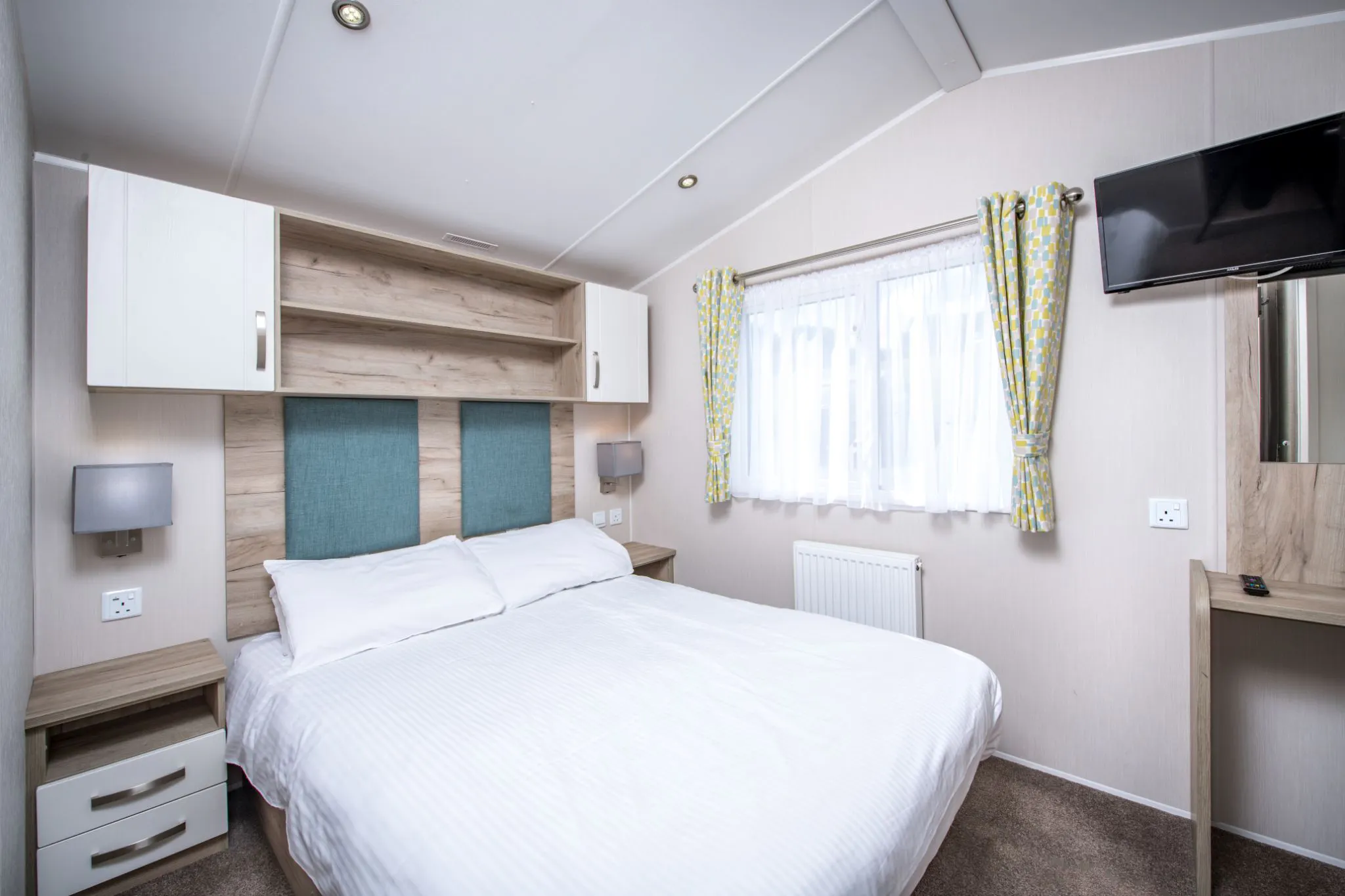 Master Bedroom | 3 bed gold caravan
