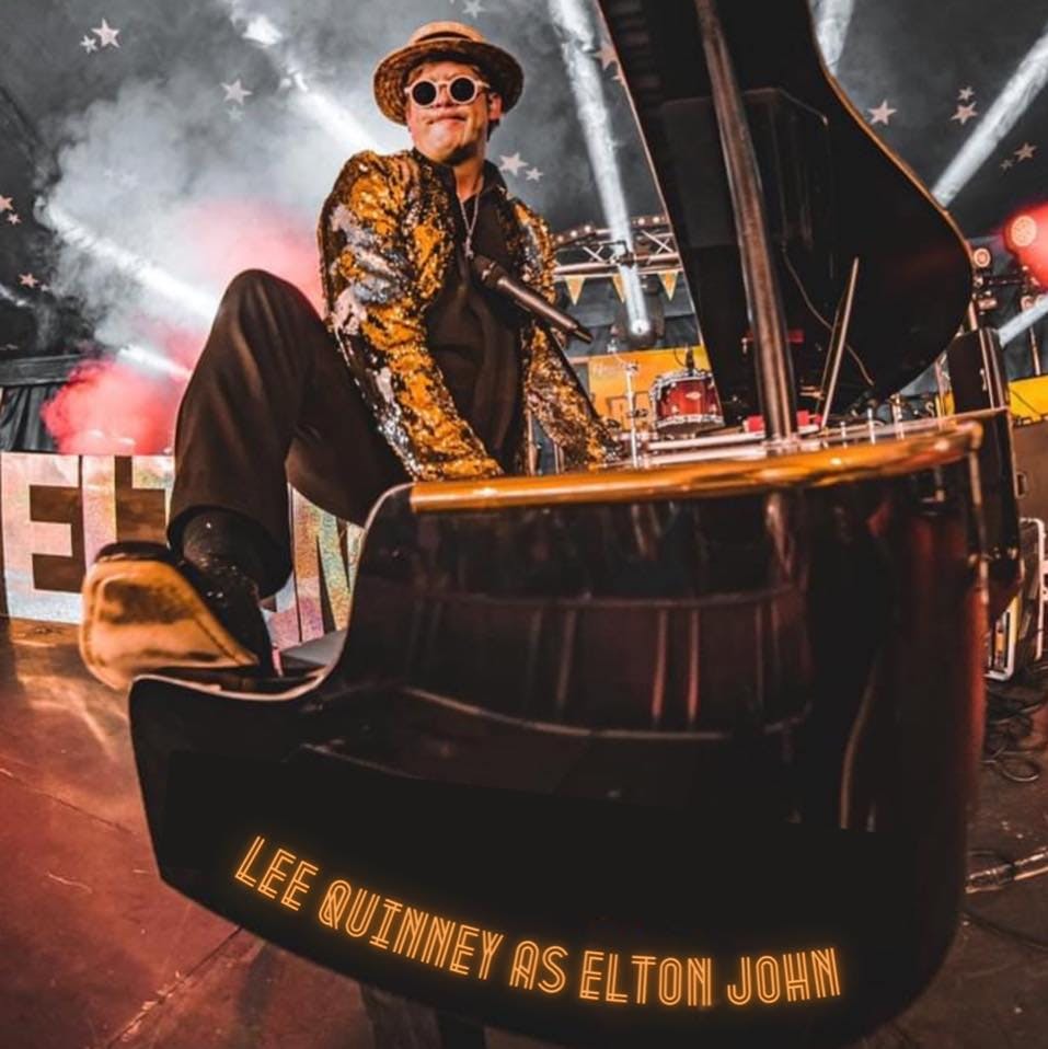 Lee Quinney as Elton John