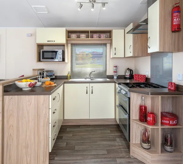 3 Bedroom Silver Caravan