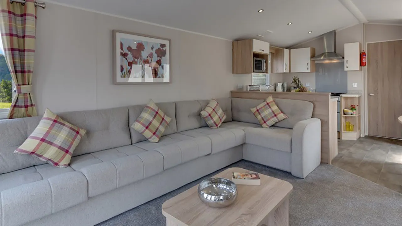 Living room ¦ 3 Bedroom Gold Caravan