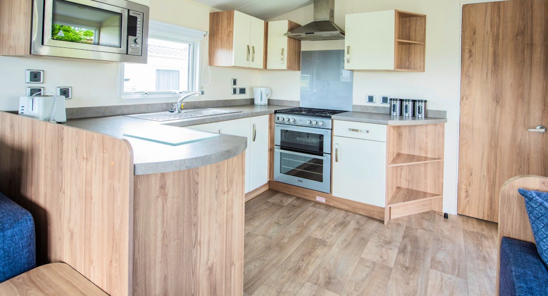 Kitchen | 2 bedroom caravan