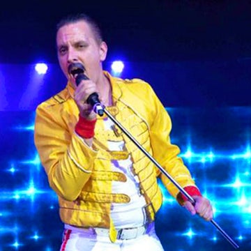Dave Jerome as Freddie Mercury