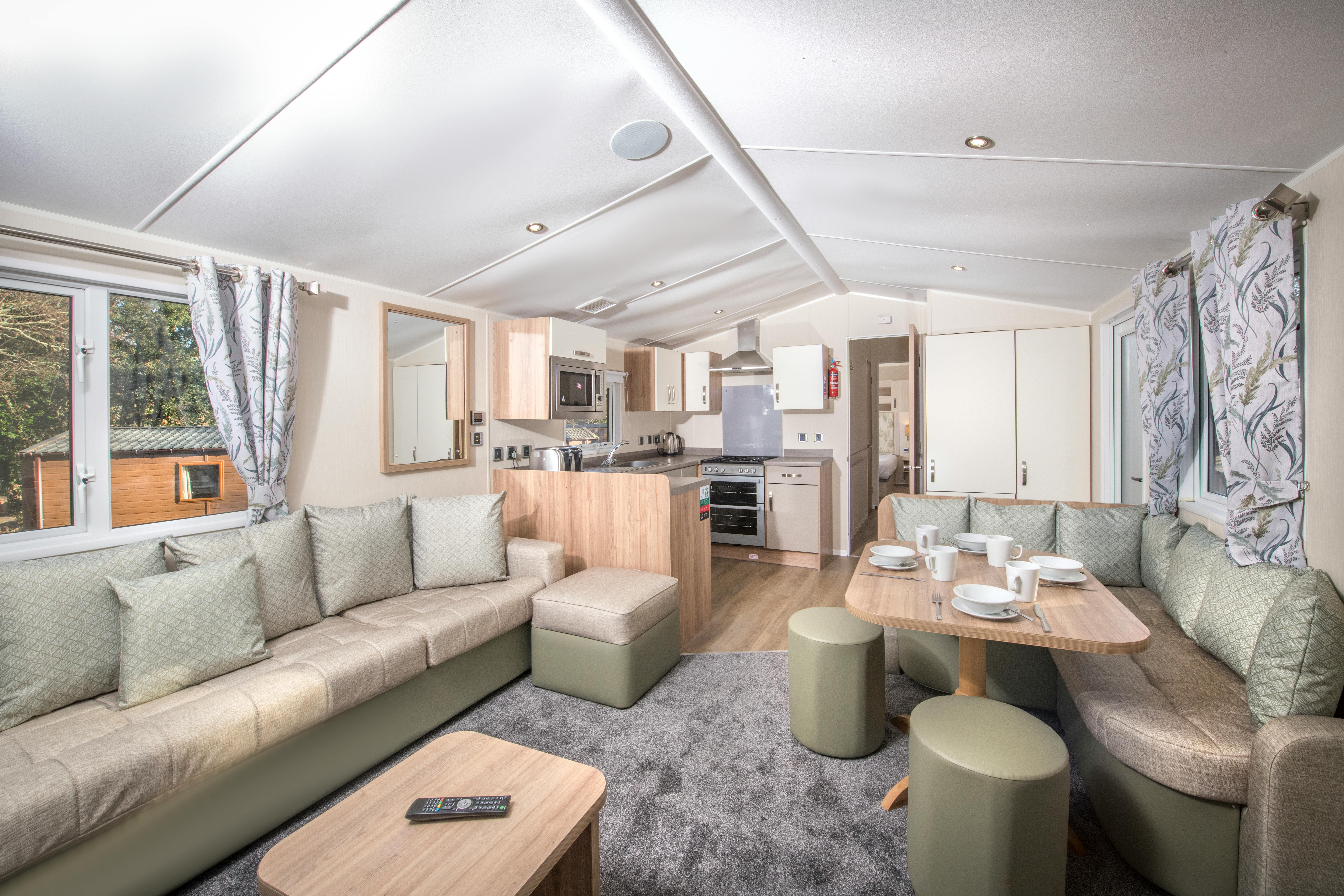 2 Bedroom Silver Caravan Lodge ¦ St Ives Holiday Village