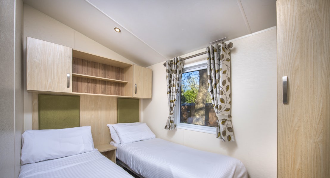 Twin room ¦ 2 Bedroom Bronze Caravan Lodge