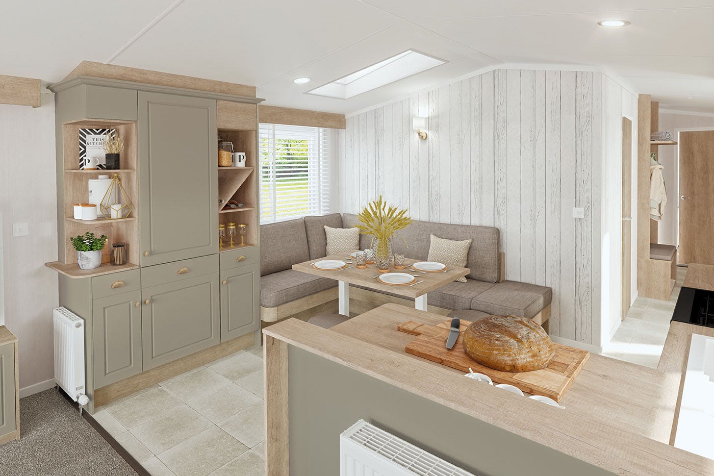 3 Bedroom Platinum Plus Hot Tub Caravan Lodge