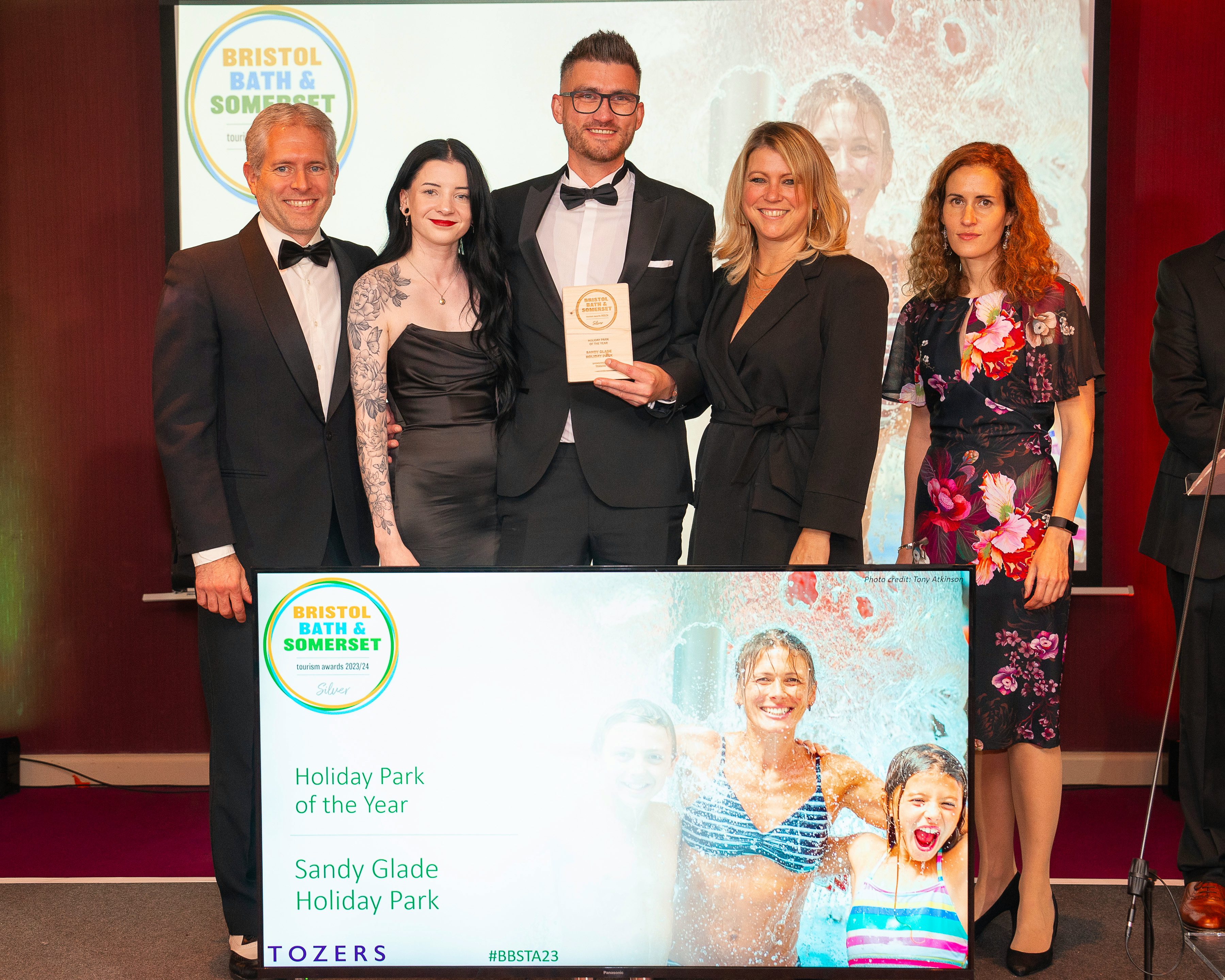 Sandy Glade Wins Somerset Tourism Award