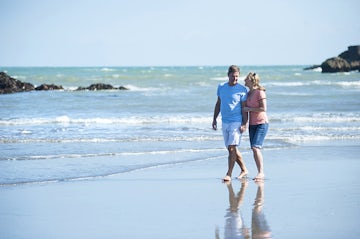 Couple on beach