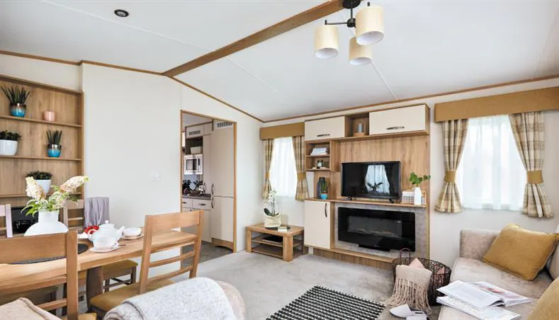 Wheelchair friendly caravan accommodation in Looe