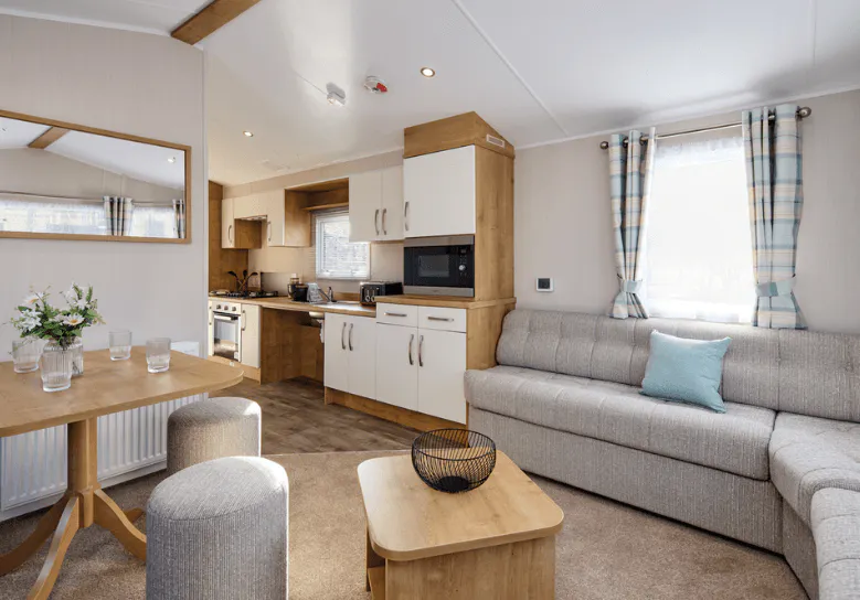 Dining area ¦ Wheelchair friendly caravan