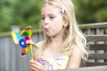 Child at holiday park in Somerset