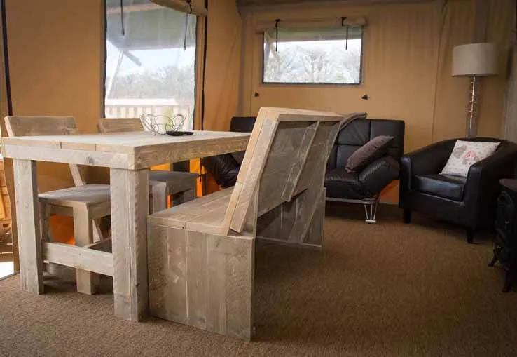 Barnstaple Safari Tent | Dining Area