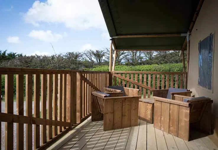 Outside dining