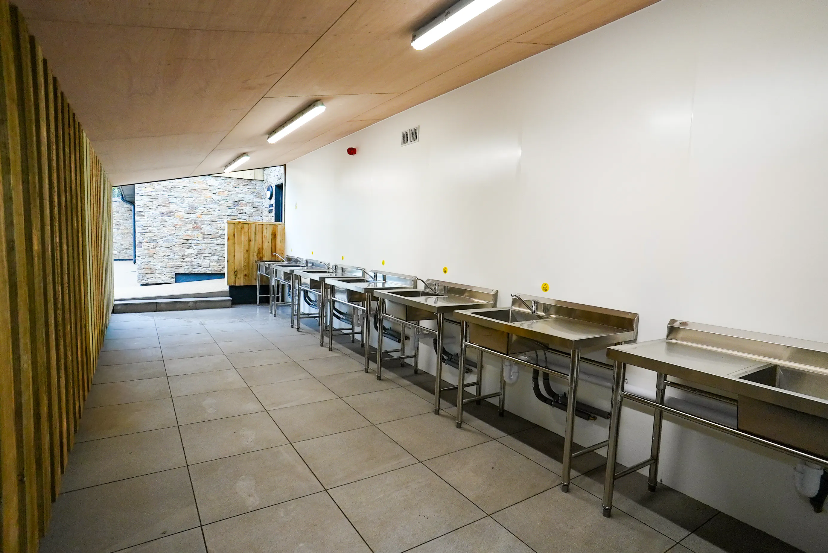 Shower Block | Washing up