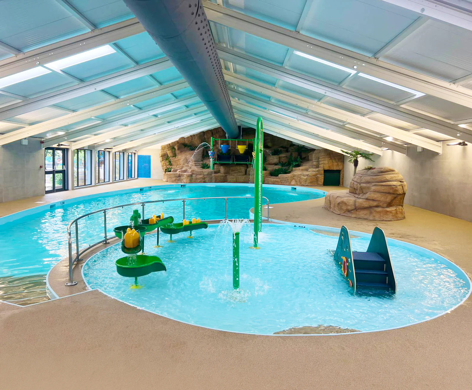 St Ives Holiday Village pool. Cornwall breaks. Family holidays Cornwall.