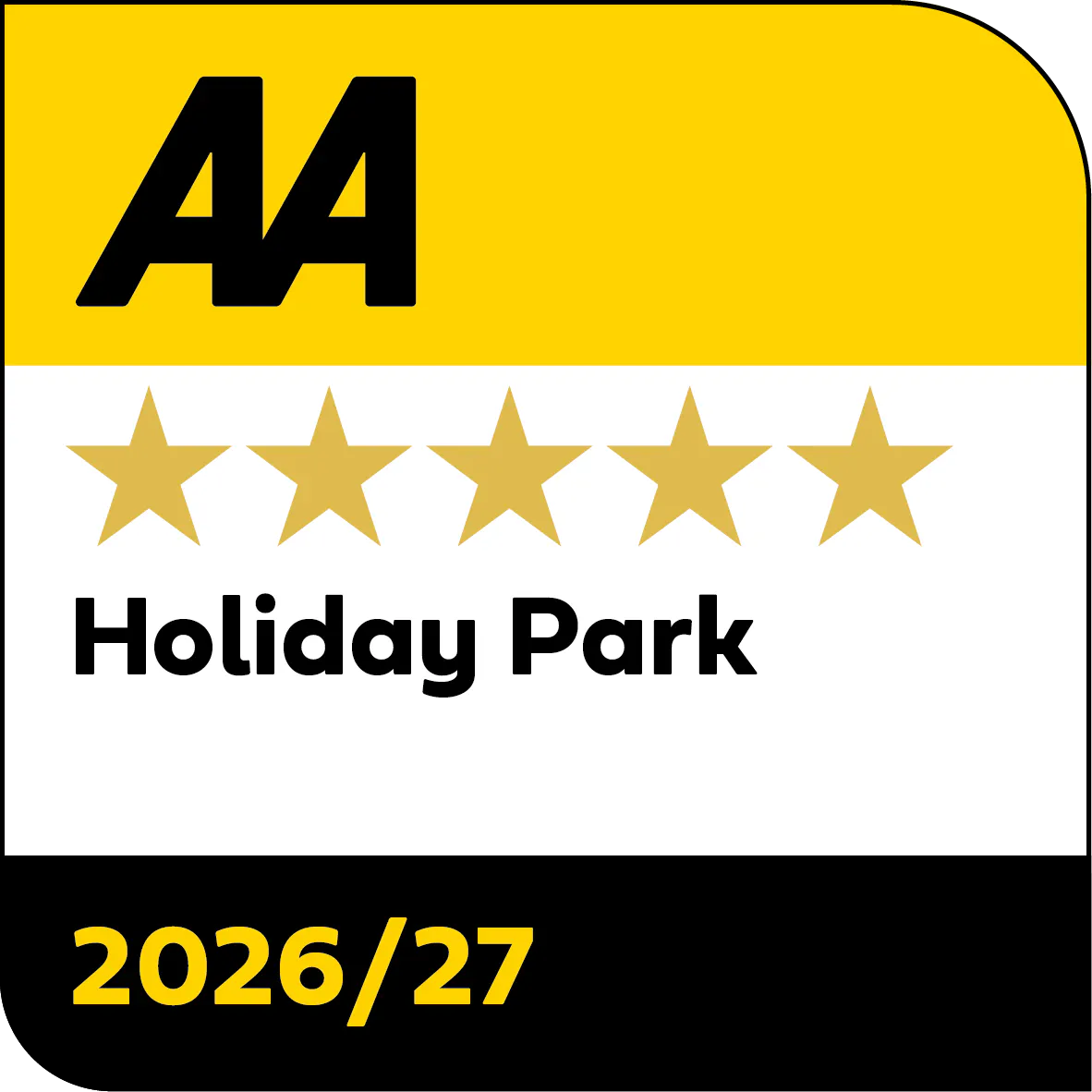 Llanrhidian Holiday Park - AA 5 star rating